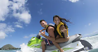 マリンスポーツ3種（ランチ・送迎付き） – Aloha7